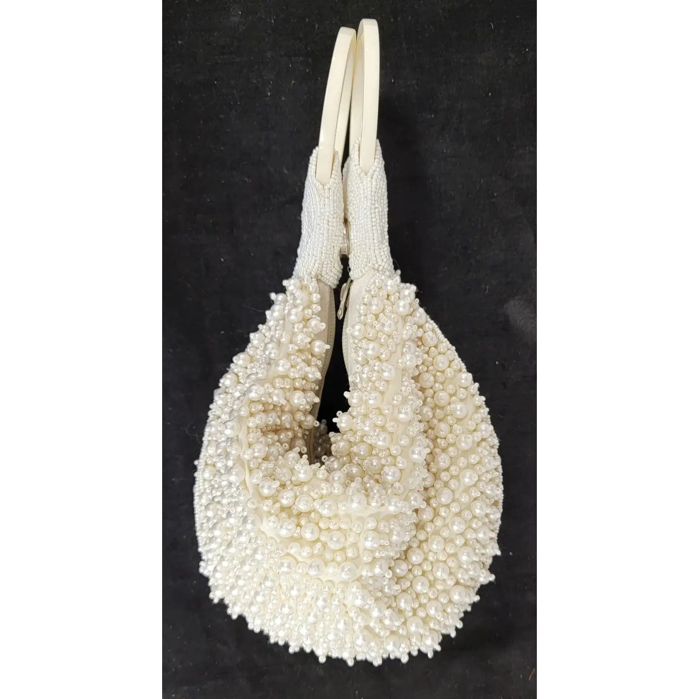 Beaded Pearl Wristlet