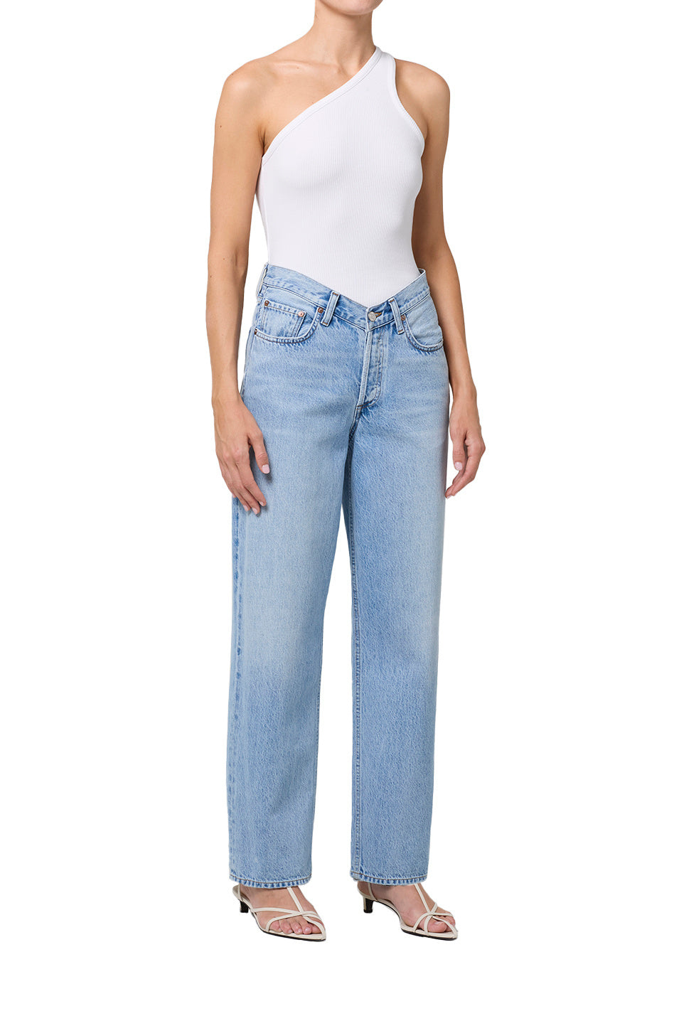 V-Waist Baggy Jean