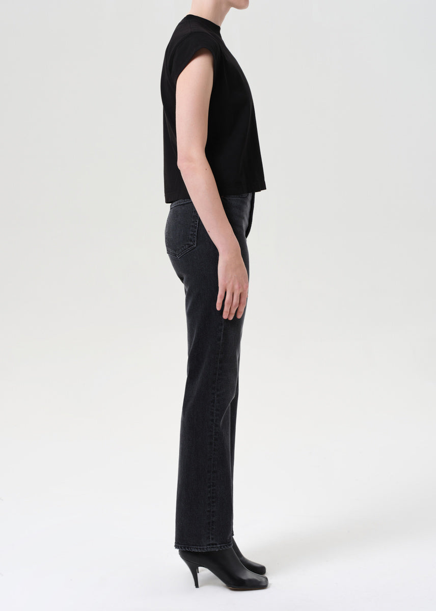 90s Pinch Waist Long Jean