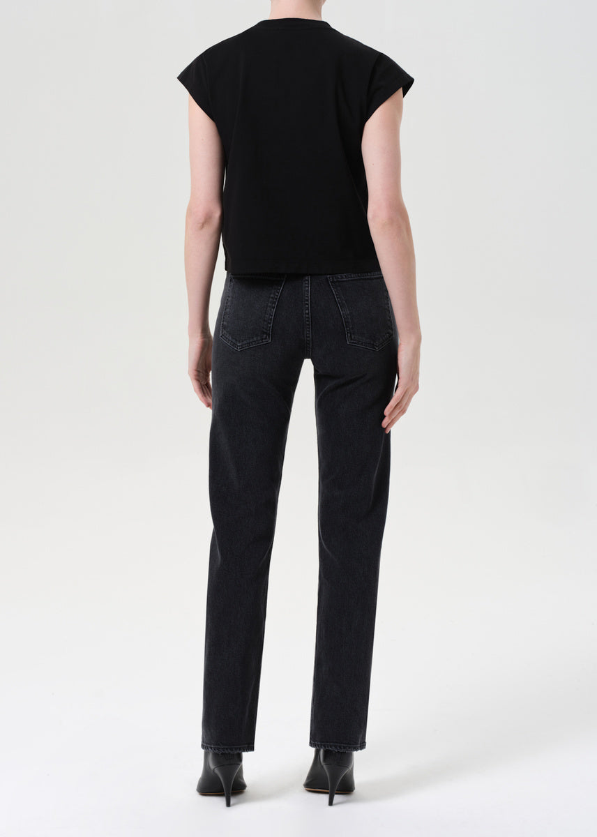 90s Pinch Waist Long Jean