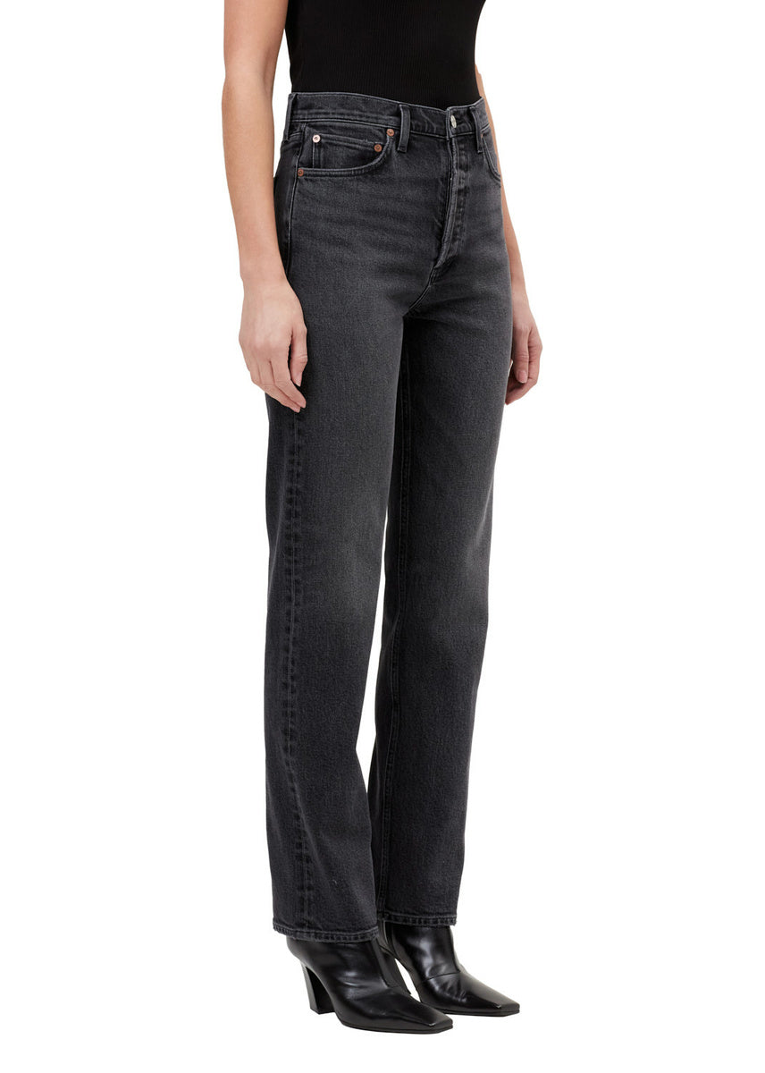 90s Pinch Waist Long Jean