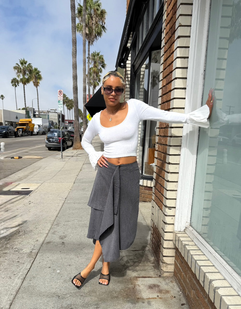 Lily Bubble Sleeve Top