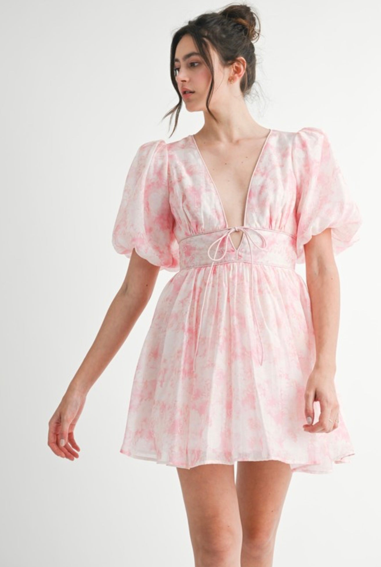 Claudette Puff Dress