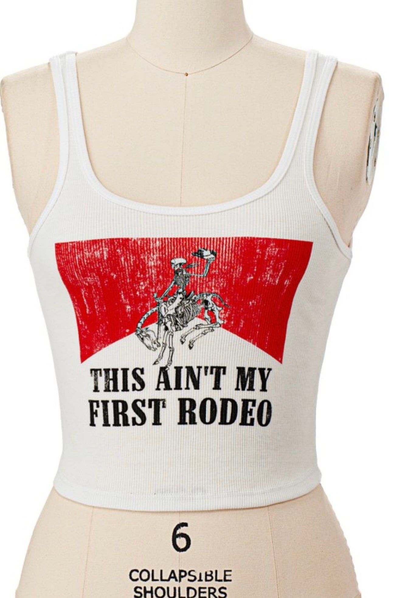 Ain't My First Rodeo Graphic Tank