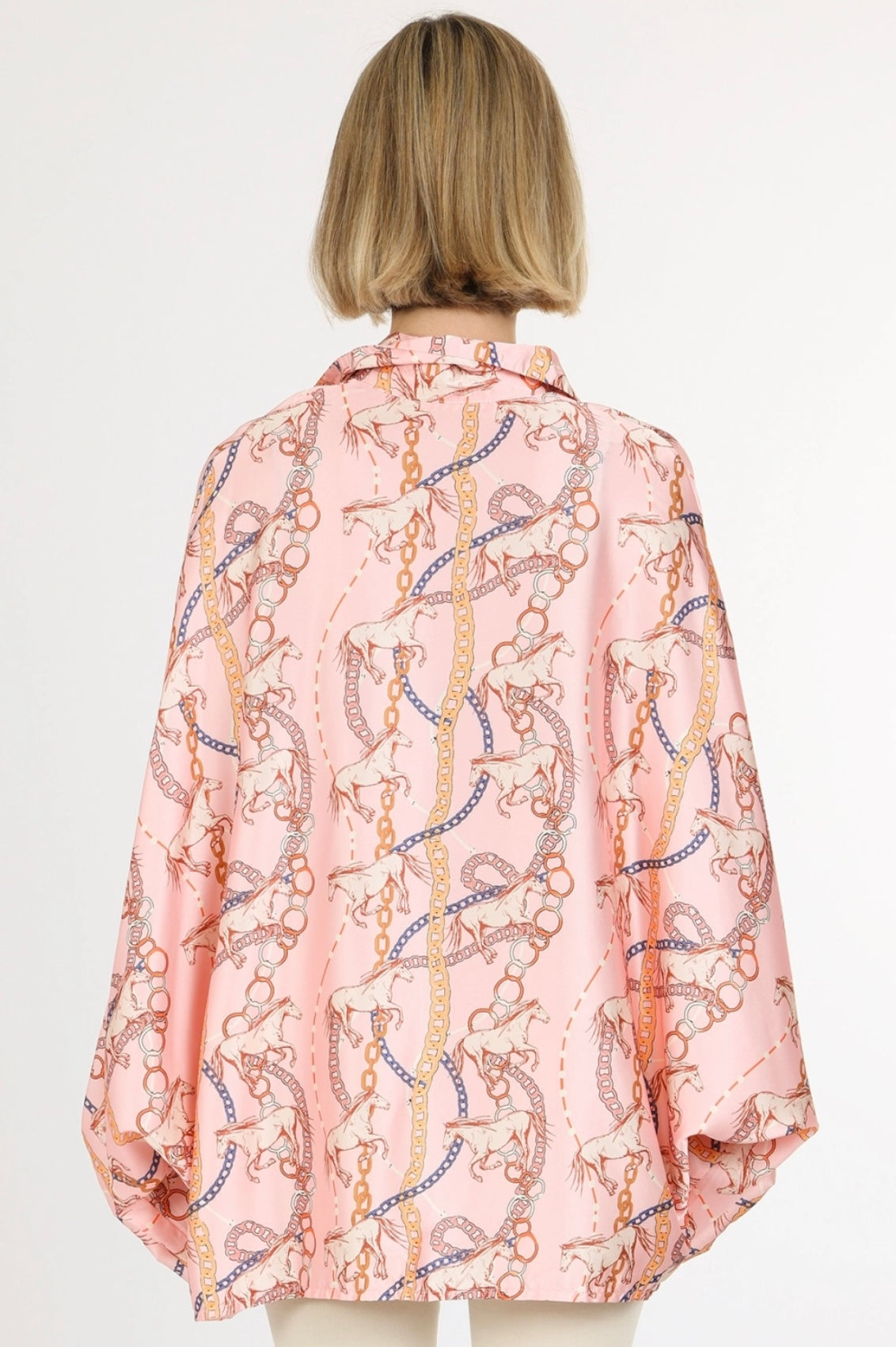 Pink Pony Club Button Up Blouse