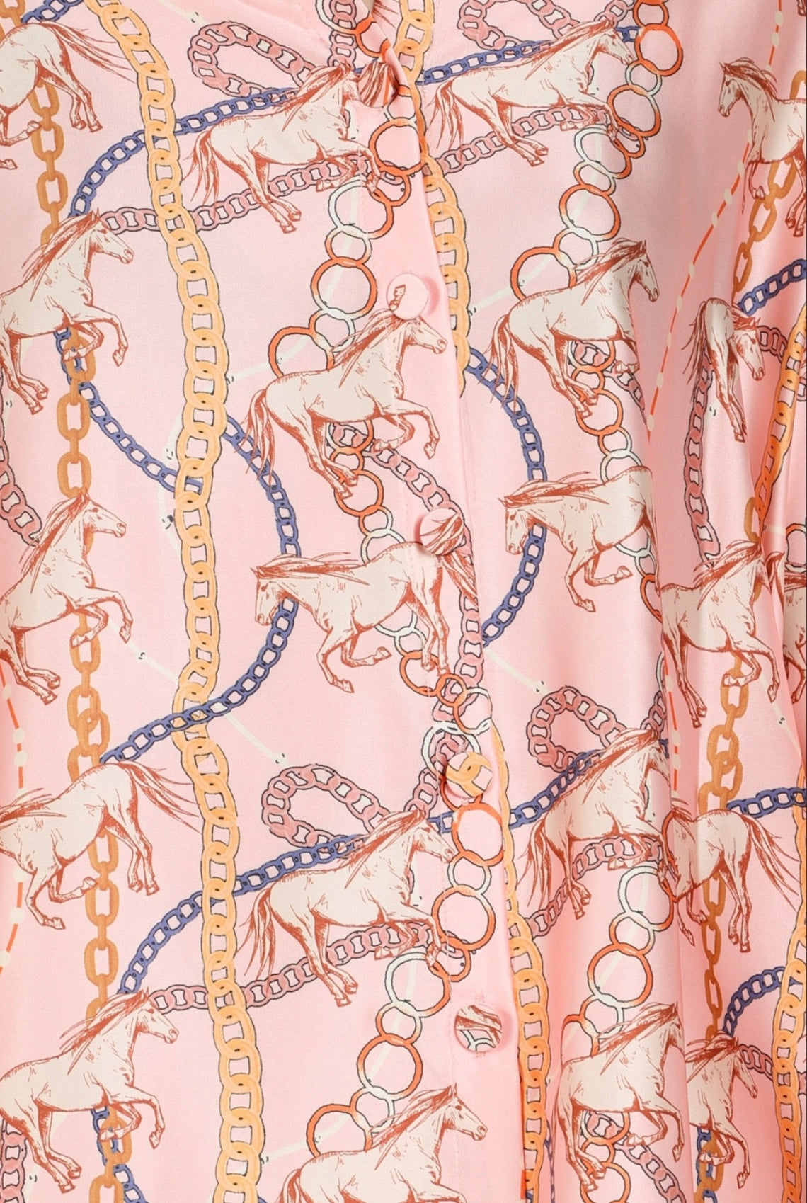 Pink Pony Club Button Up Blouse