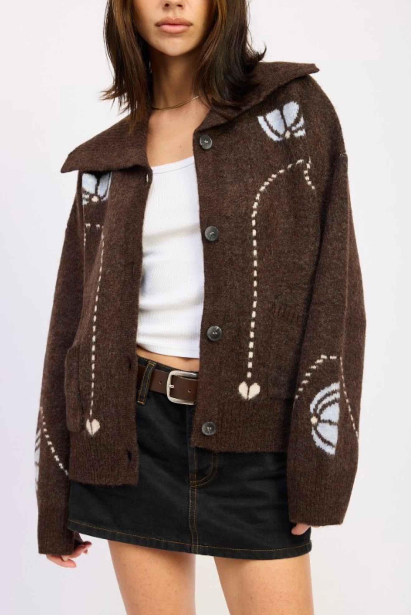 Marlena Zip Front Sweater