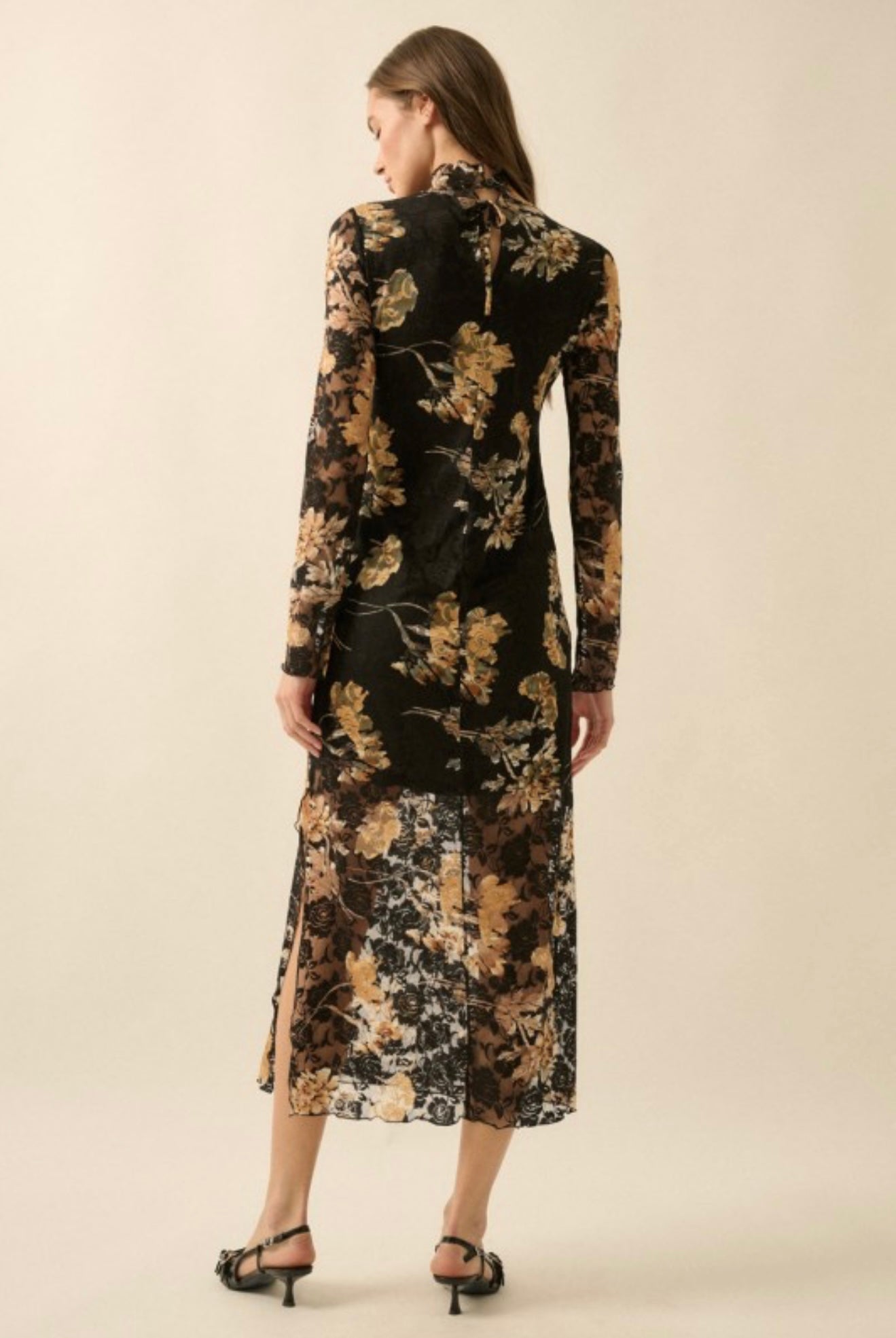 Mia Floral Maxi Dress