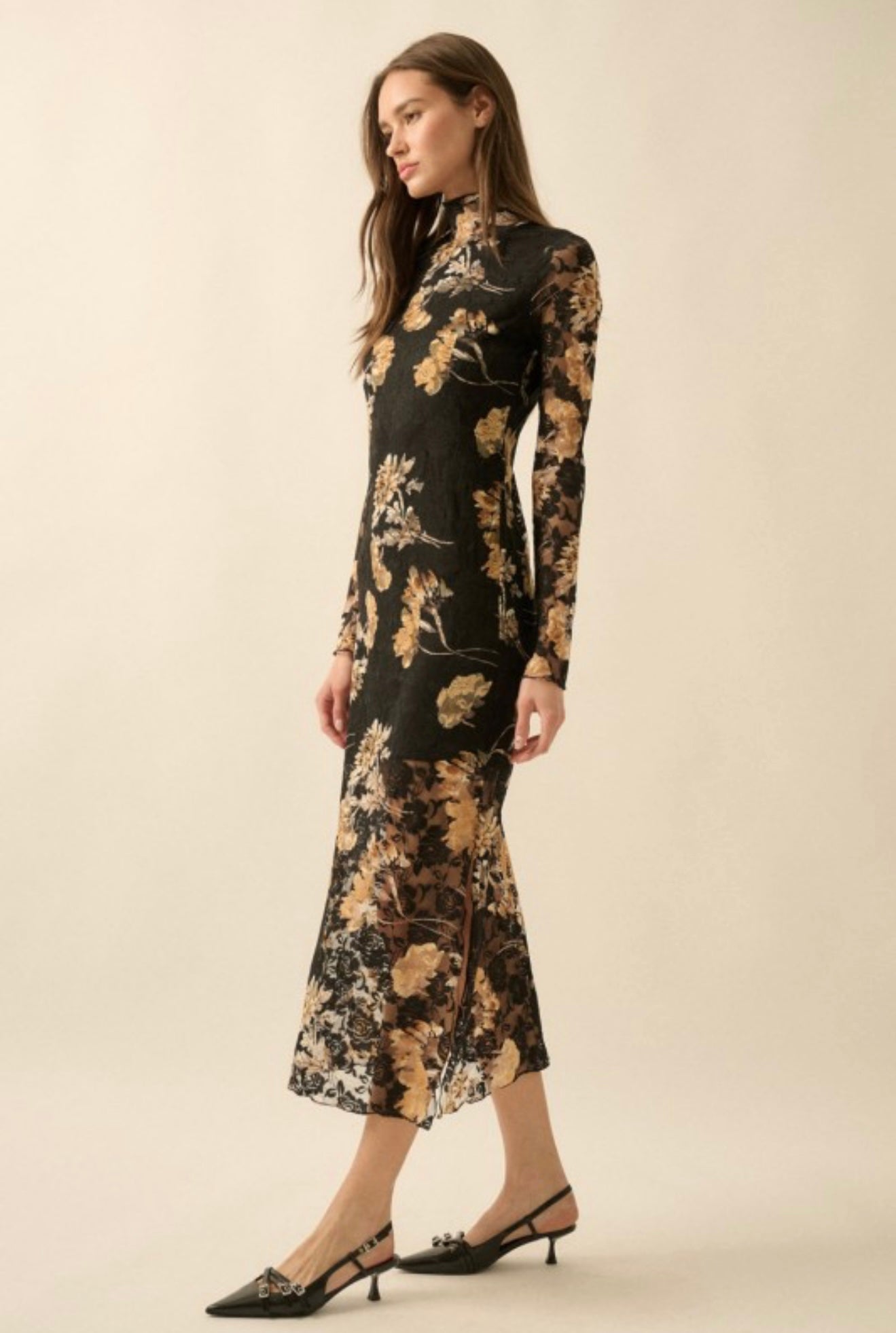 Mia Floral Maxi Dress