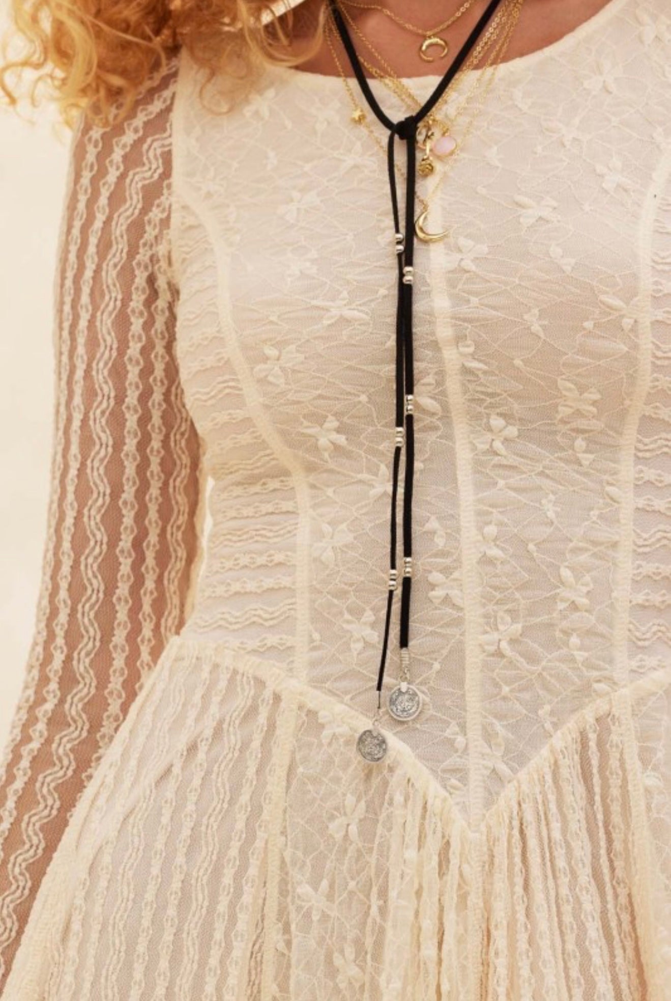 Fortuna Lace Midi Dress