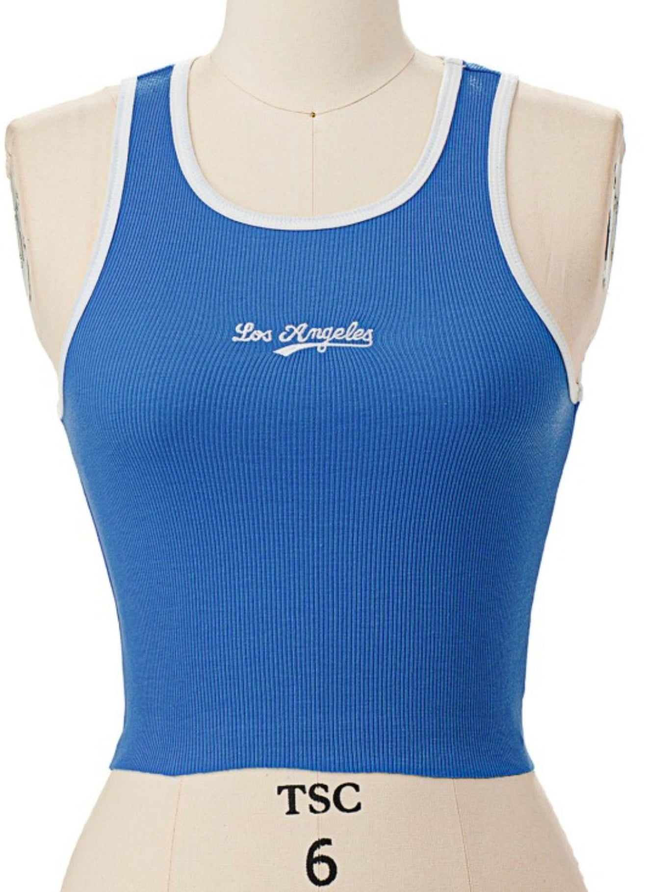Embroidered Los Angeles Tank