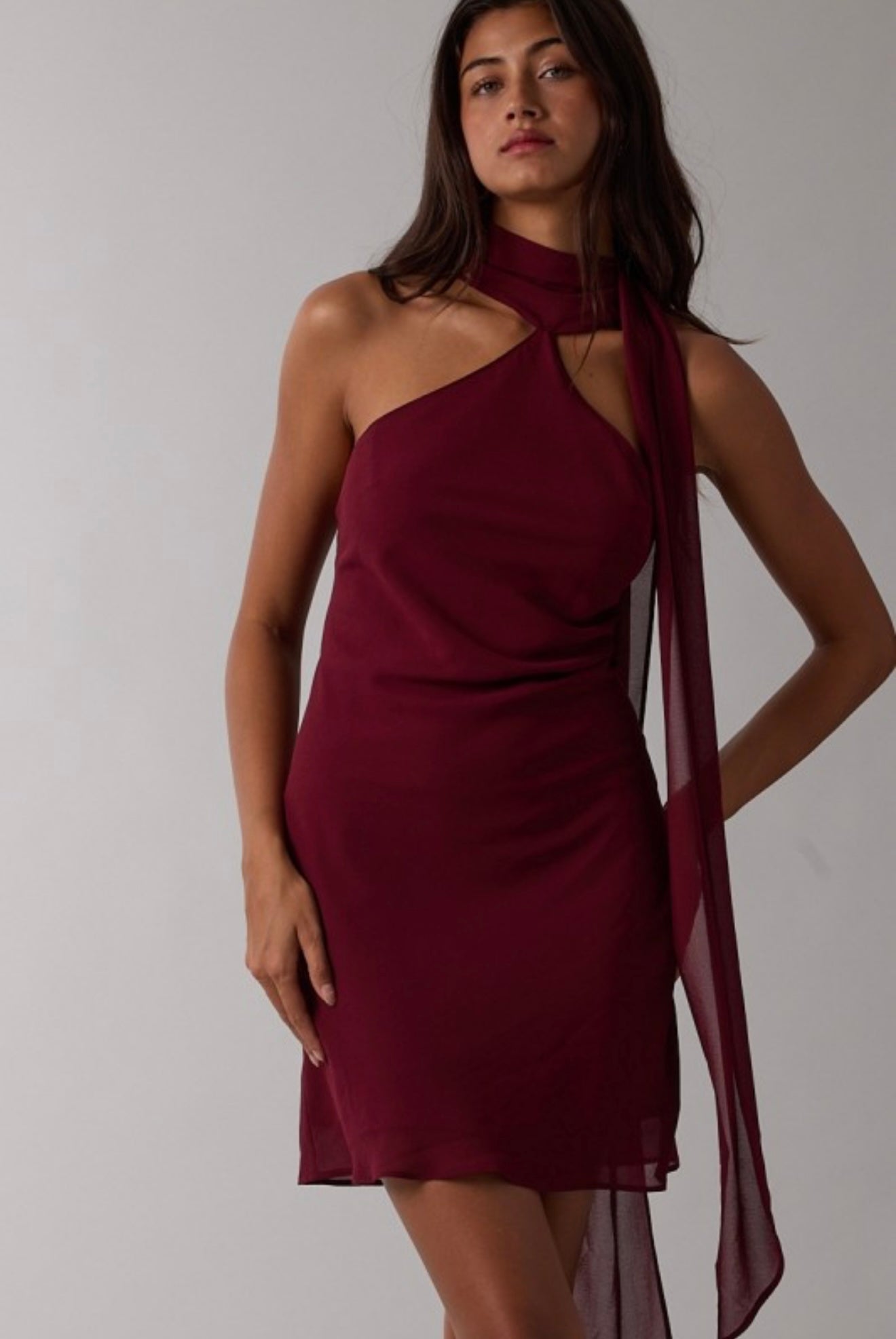 Raven Open Back Dress