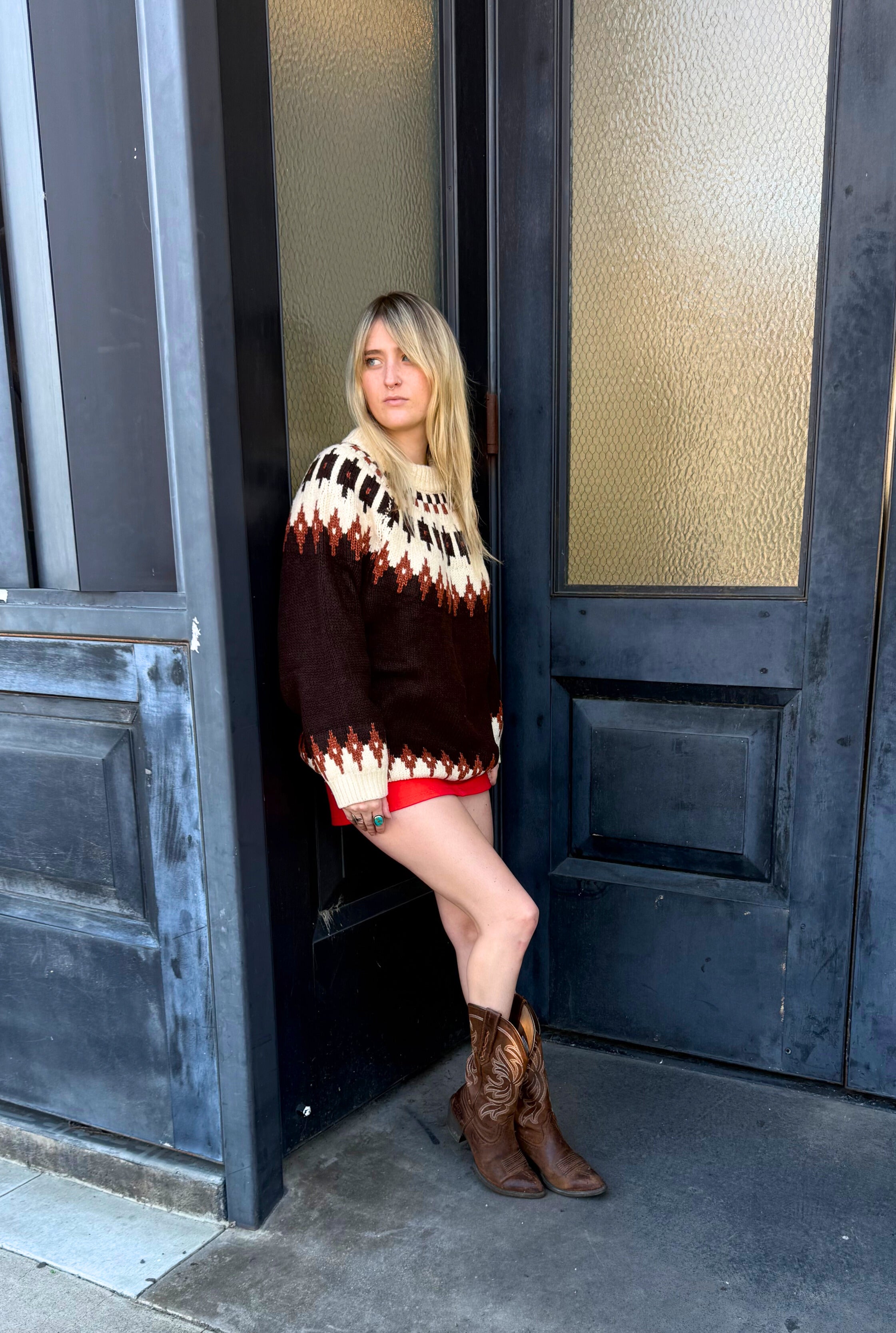 Kathleen Fair Isle Pullover