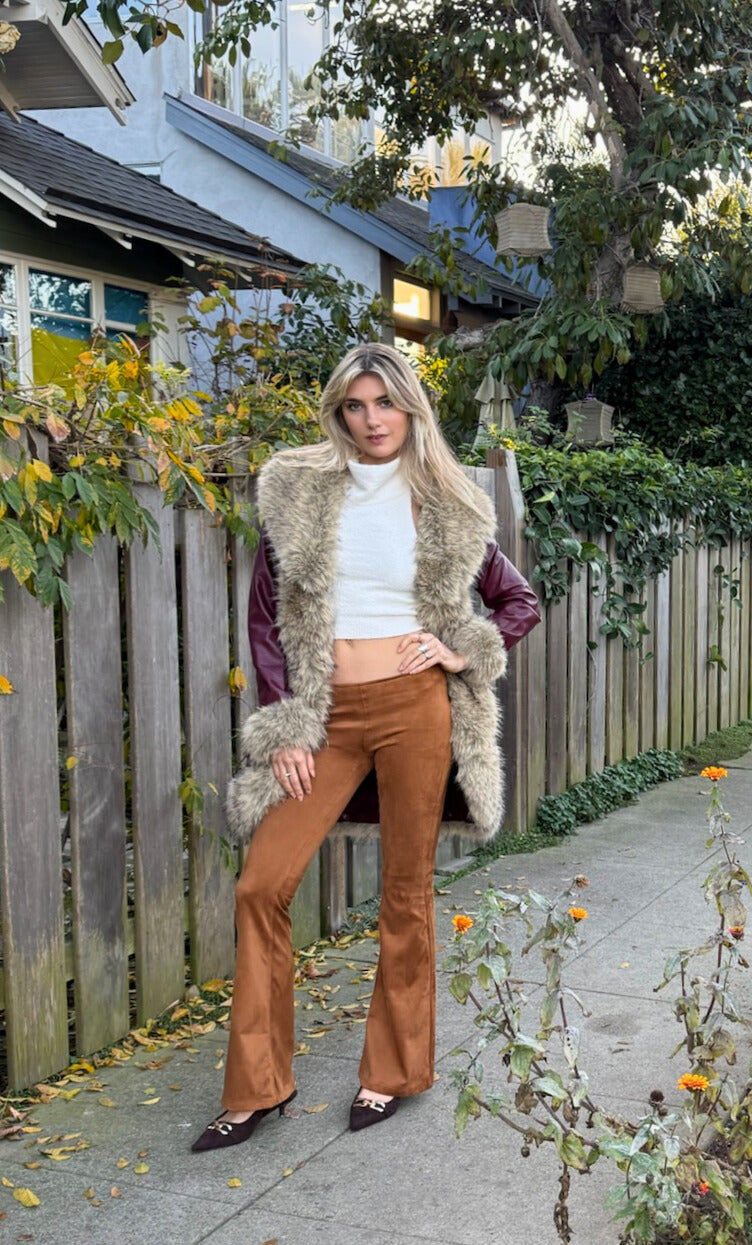 Marisa Fur Trimmed Coat