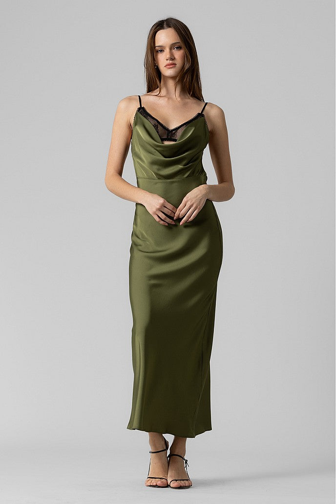 Ashlee Satin Dress