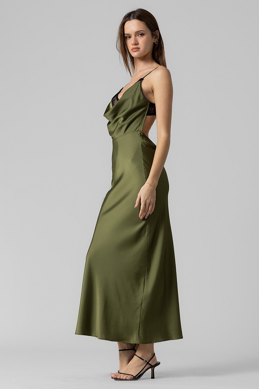 Ashlee Satin Dress