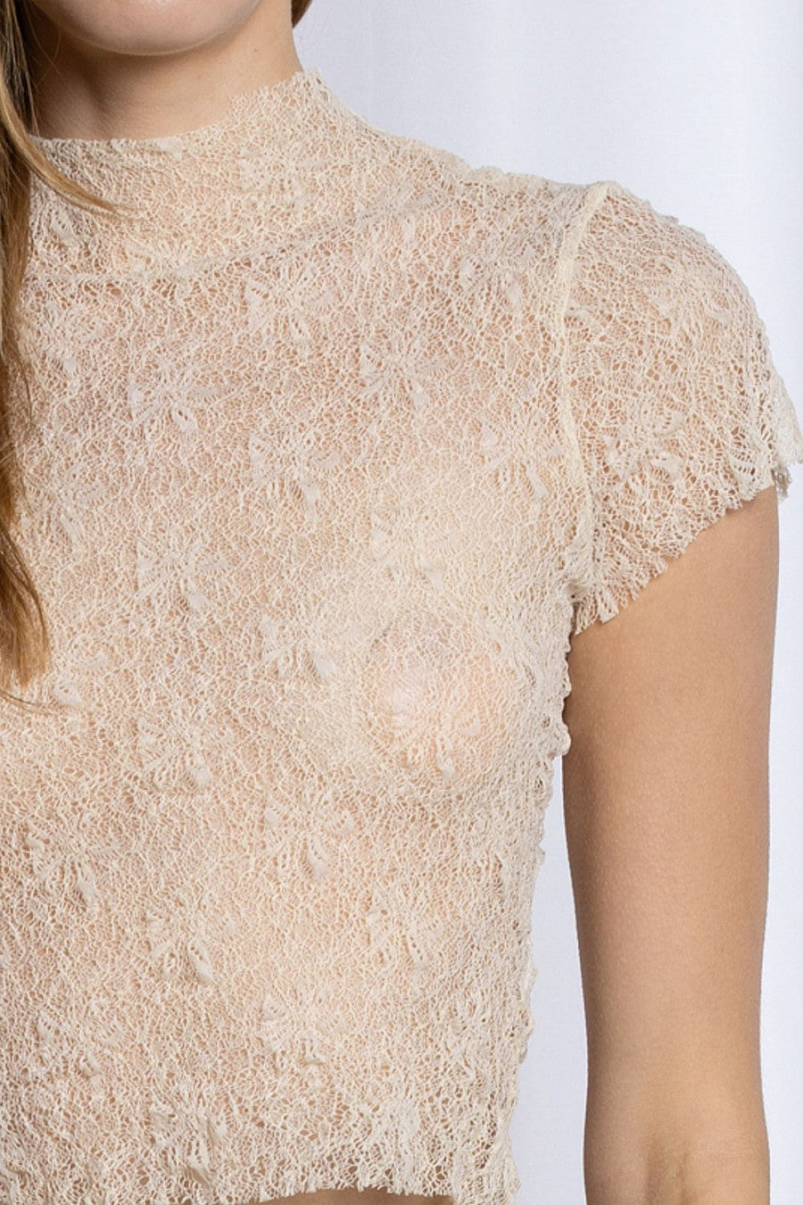 Calista Lace Tee