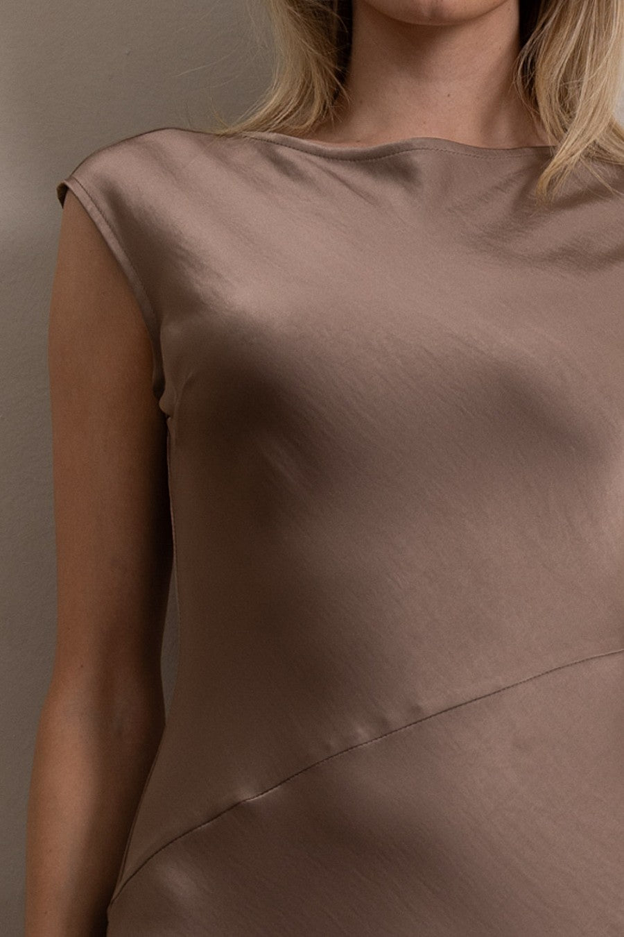 Naomi Satin Dress