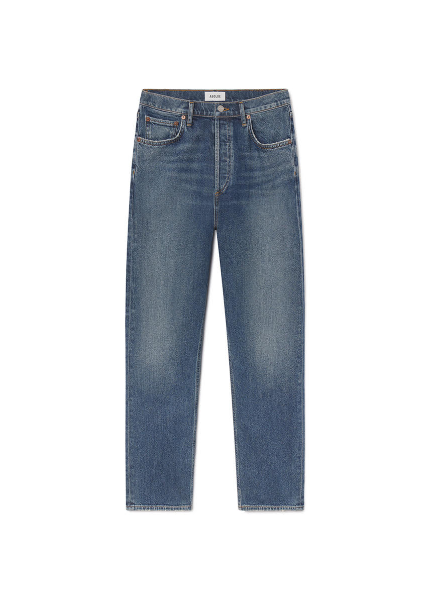90s Pinch Waist Cropped Jean